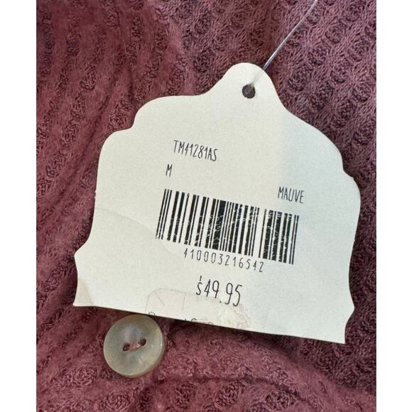 NWT - Altar'd State thermal Shirt, size Medium, Mauve/Pink - Picture 4 of 8